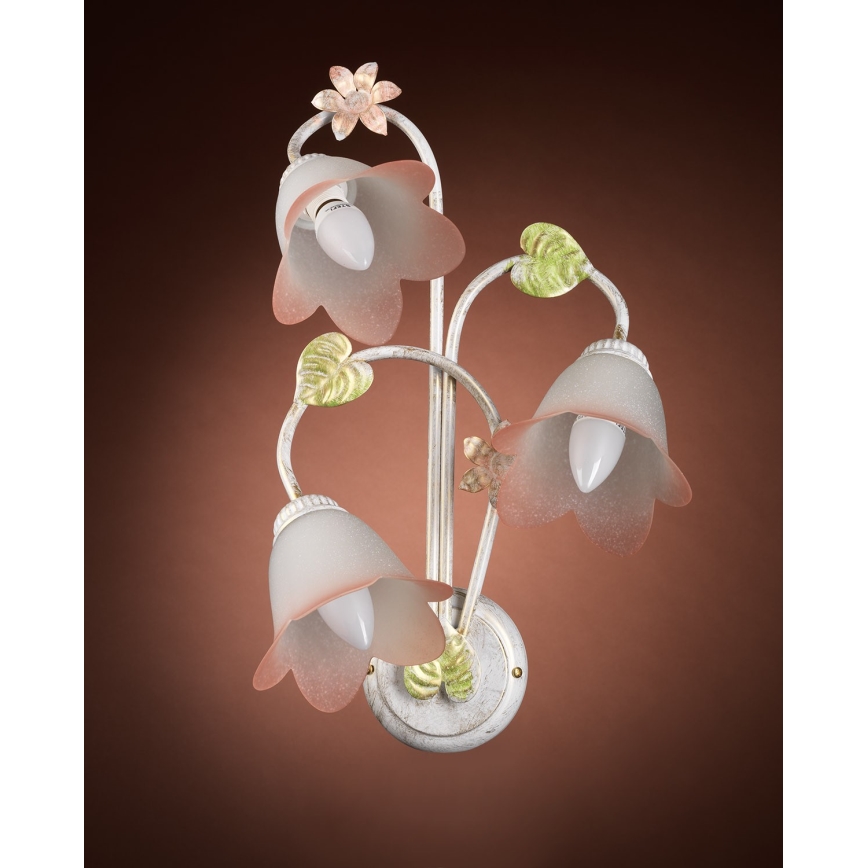 ONLI - Vägglampa BOTTON DORO 3xE14/6W/230V
