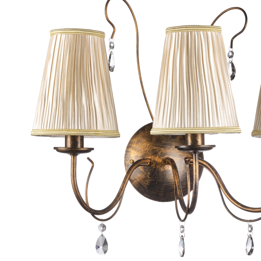ONLI - Vägglampa DELIA 3xE14/6W/230V