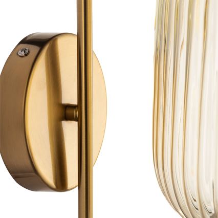 ONLI - Vägglampa DOROTY 1xE27/15W/230V mässing