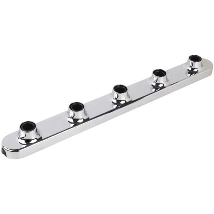 ONLI - Vägglampa HOLLYWOOD 5xE14/6W/230V skinande krom