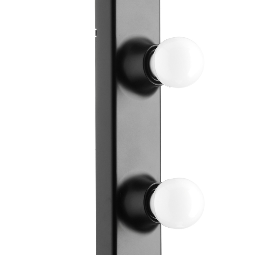 ONLI - Vägglampa HOLLYWOOD 5xE14/6W/230V svart