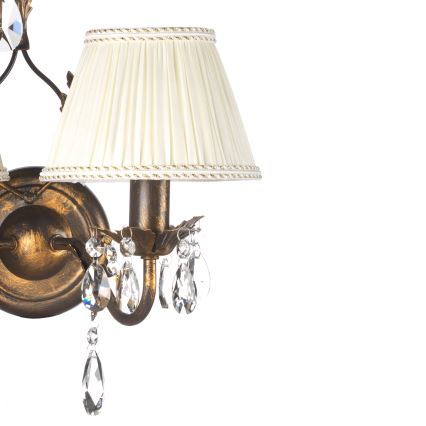ONLI - Vägglampa KAREN 2xE14/6W/230V brons