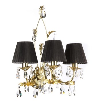 ONLI - Vägglampa KAREN 3xE14/6W/230V guld