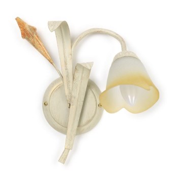 ONLI - Vägglampa LUCREZIA 1xE14/6W/230V grädde