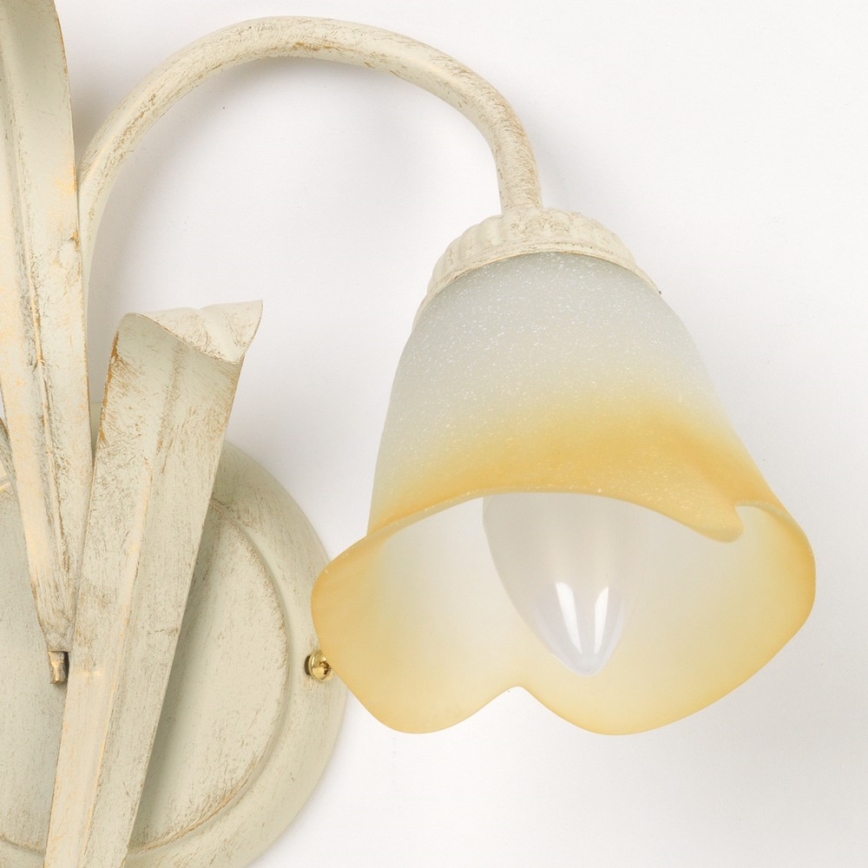ONLI - Vägglampa LUCREZIA 1xE14/6W/230V grädde