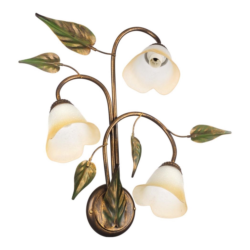ONLI - Vägglampa MIRANDA 3xE14/6W/230V
