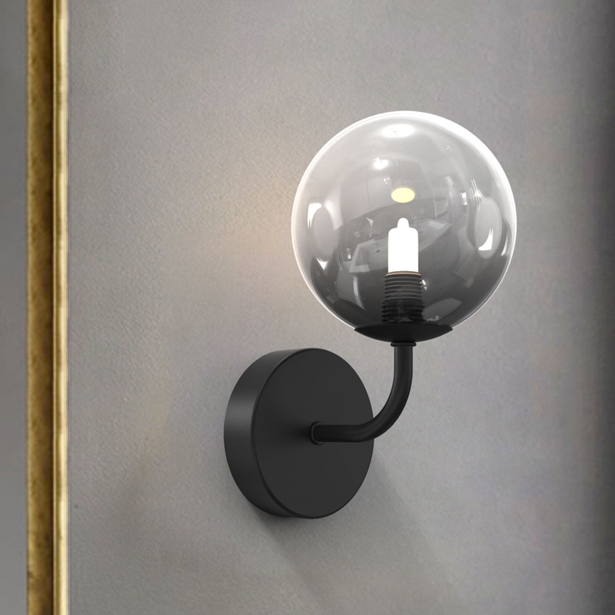 ONLI - Vägglampa PALOMA 1xG9/10W/230V svart/rökig