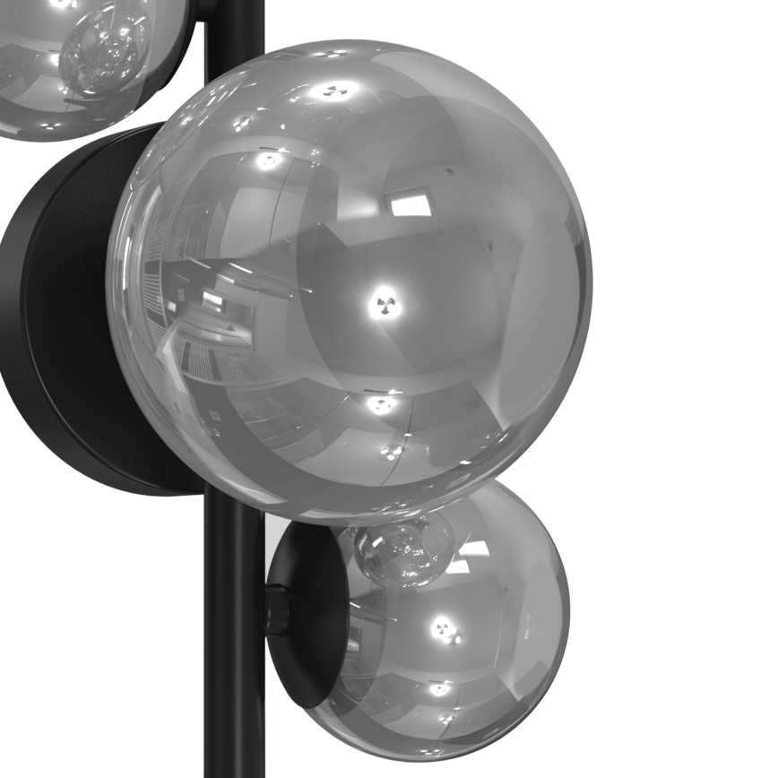 ONLI - Vägglampa PALOMA 3xG9/10W/230V svart/rökig
