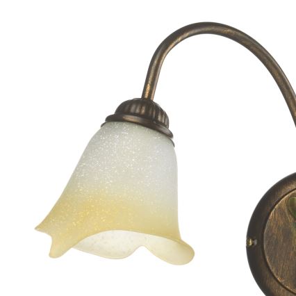 ONLI - Vägglampa QUERCIA 2xE14/6W/230V