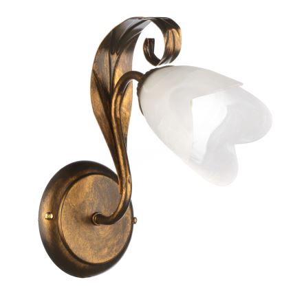 ONLI - Vägglampa SONIA 1xE14/6W/230V brons