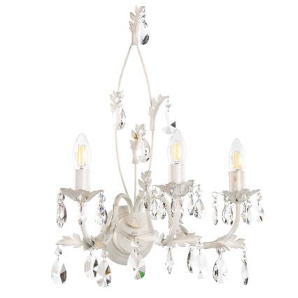 ONLI - Vägglampa TERESA 3xE14/6W/230V vit