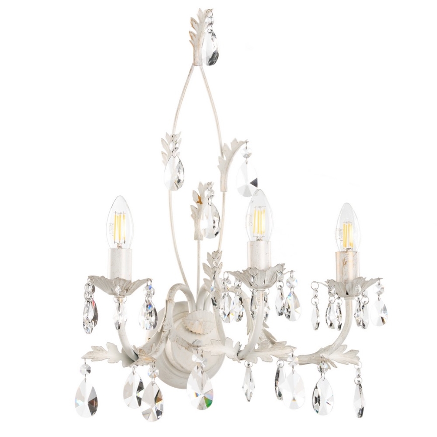 ONLI - Vägglampa TERESA 3xE14/6W/230V vit