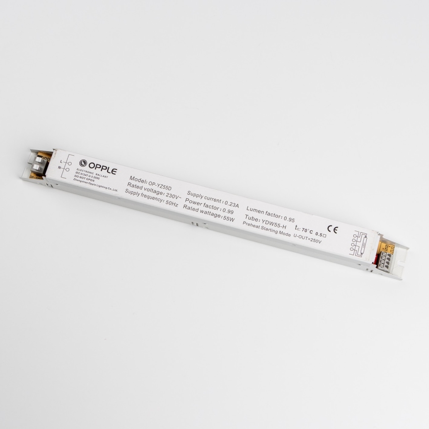 OPPLE 03309 - Elektrisk ballast för fluorescerande glödlampa PLH V2.0 55W YZ 55D