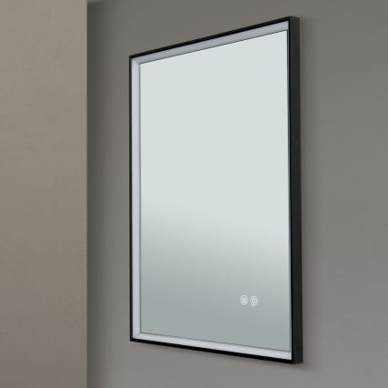 LED Badrum uppvärmd vägg spegel med en bakgrundsbelyst FRAME LED/48W/230V 3000/4000/6000K 60x45 cm IP44