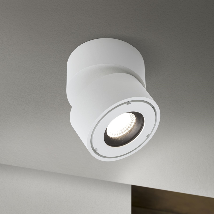 LED Ljusreglerad badrum spotlight HARVEY LED/15W/230V IP65 vit