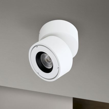 LED Ljusreglerad badrum spotlight HARVEY LED/15W/230V IP65 vit