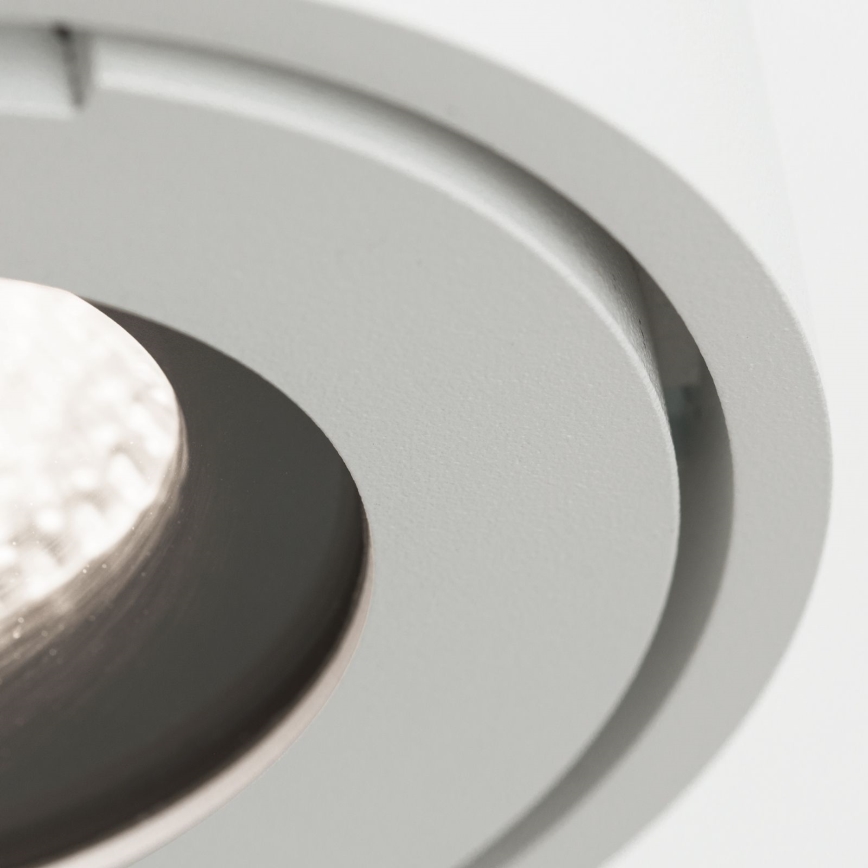 LED Ljusreglerad badrum spotlight HARVEY LED/15W/230V IP65 vit