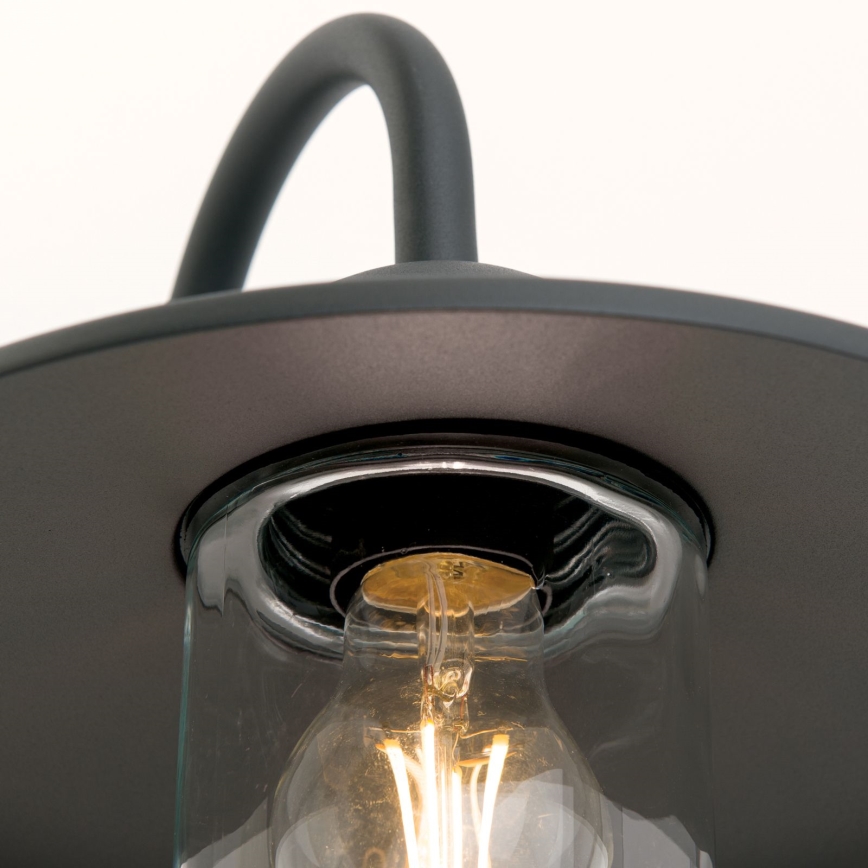 Vägglampa för utomhusbruk EDWARD 1xE27/60W/230V IP44 svart