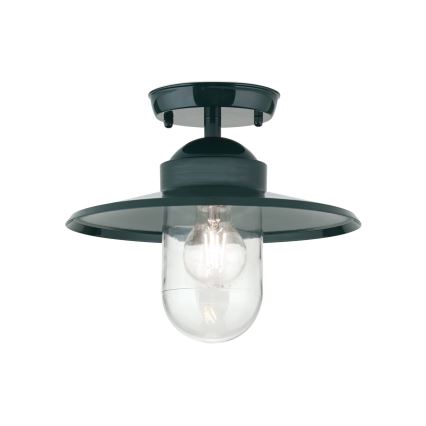 Utomhus ytmonterad ljuskrona EDWARD 1xE27/60W/230V IP44 grön