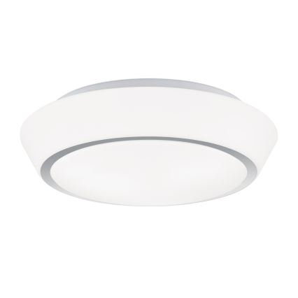 Badrumstaklampa TENA 3xE27/60W/230V Ø 38 cm IP44 vit