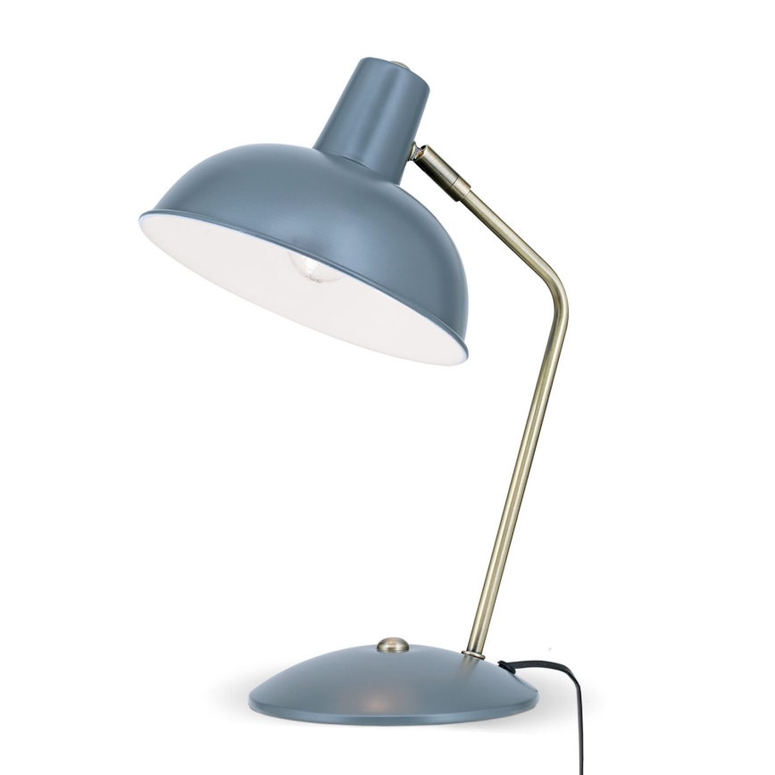 Bordslampa FEDRA 1xE14/40W/230V grå/mässing