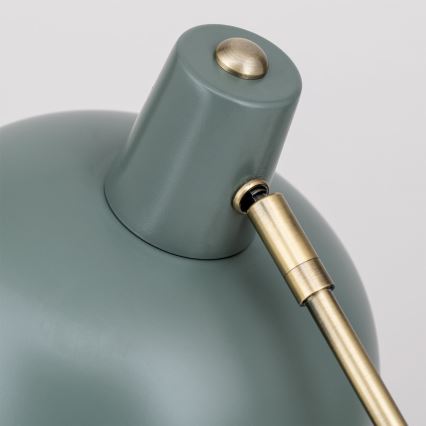 Bordslampa FEDRA 1xE14/40W/230V mintgrön/mässing
