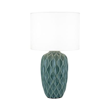 Bordslampa TORTUGA 1xE27/40W/230V grön/vit