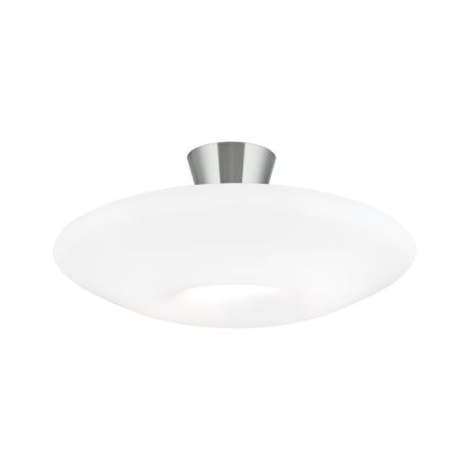 Taklampa BLANC 2xE27/60W/230V diameter 49 cm matt krom