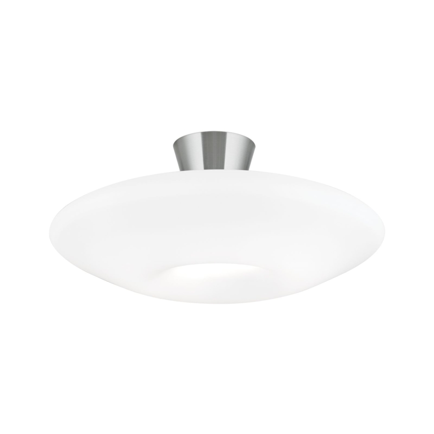 Taklampa BLANC 2xE27/60W/230V diameter 49 cm matt krom