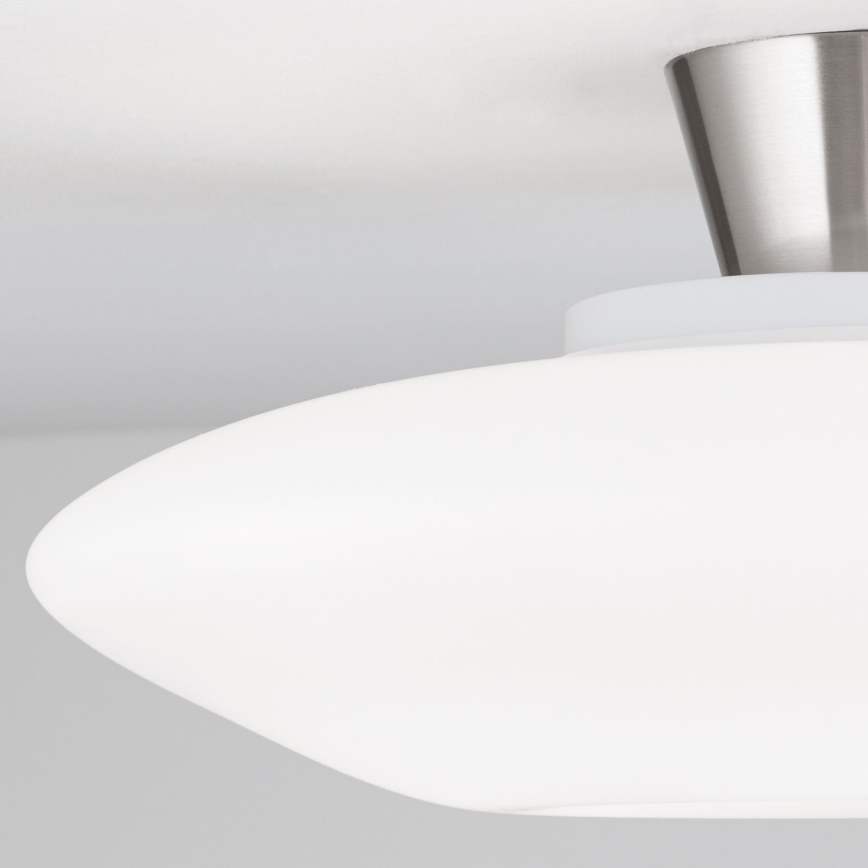 Taklampa BLANC 2xE27/60W/230V diameter 49 cm matt krom
