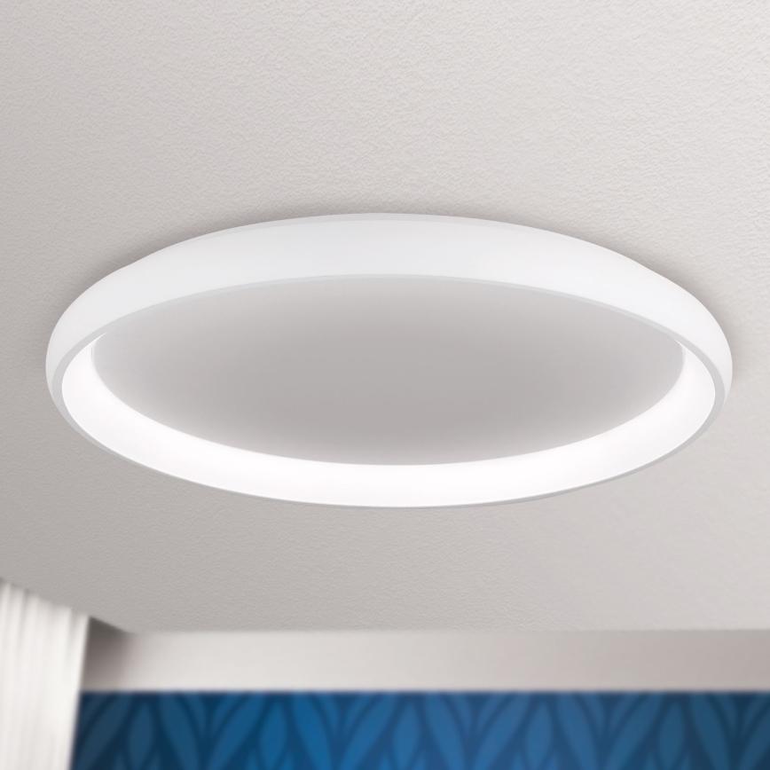 LED Dimbar taklampa VENUS LED/85W/230V diameter 81 cm vit