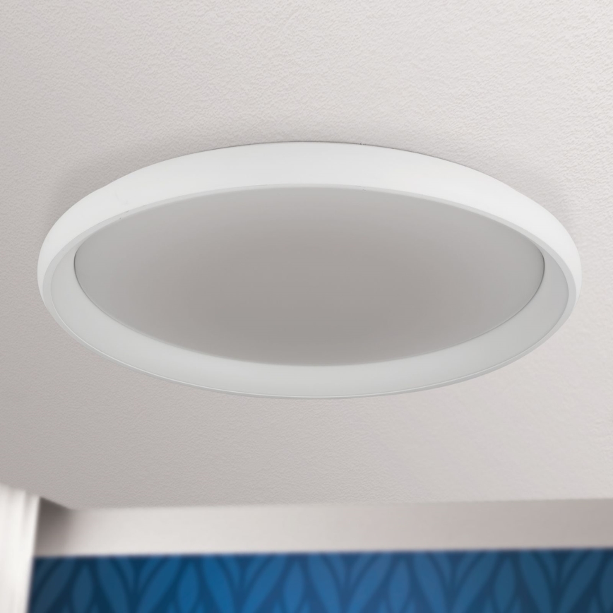 LED Dimbar taklampa VENUS LED/85W/230V diameter 81 cm vit