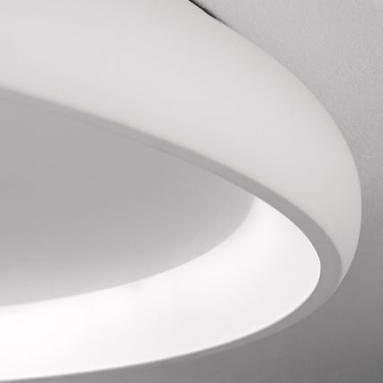 LED Dimbar taklampa VENUS LED/85W/230V diameter 81 cm vit