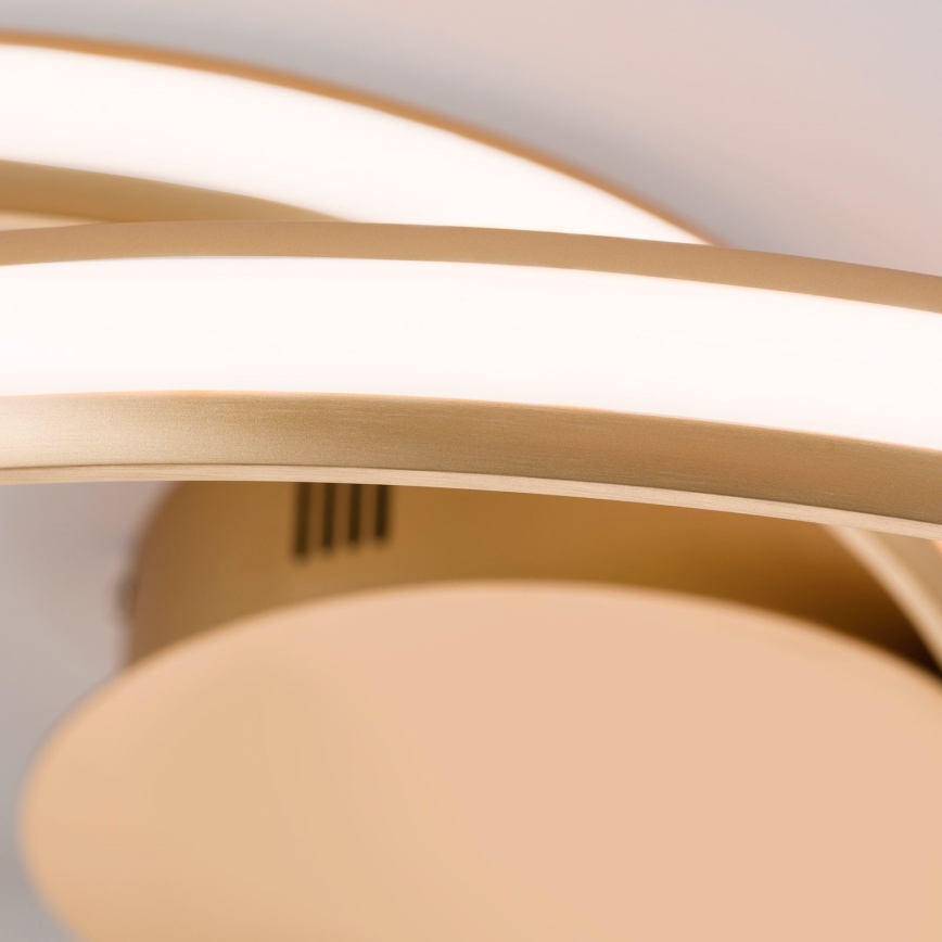 LED Dimbar taklampa CIRCUS LED/30W/230V guld