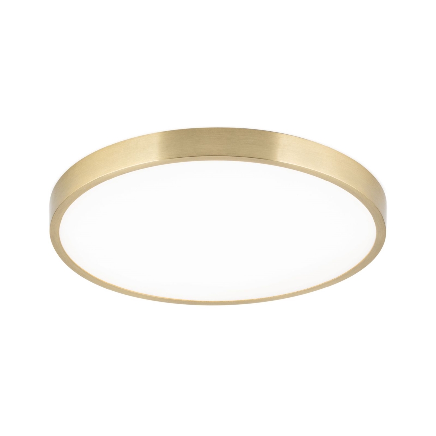 LED taklampa BULLY LED/28W/230V diameter 28 cm guld