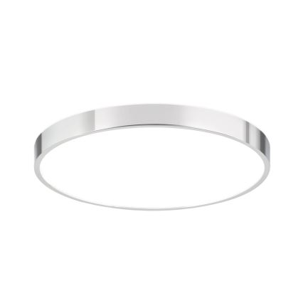 LED taklampa BULLY LED/28W/230V diameter 28 cm skinande krom