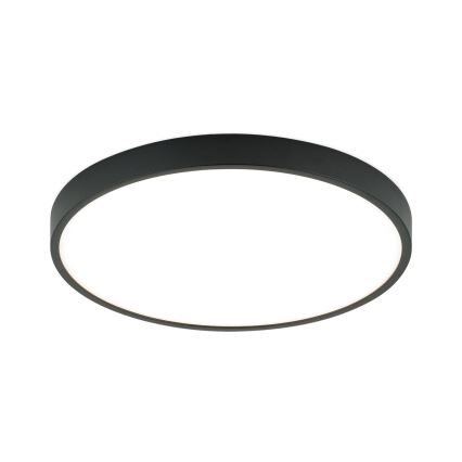 LED taklampa BULLY LED/28W/230V diameter 28 cm svart