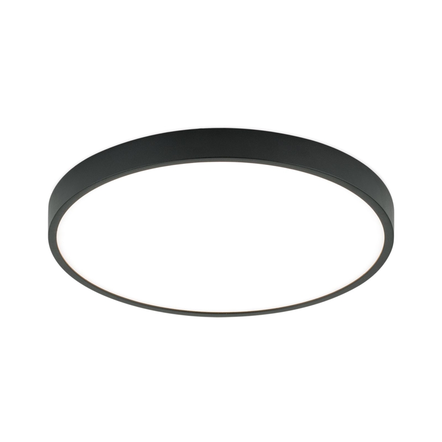 LED taklampa BULLY LED/28W/230V diameter 28 cm svart