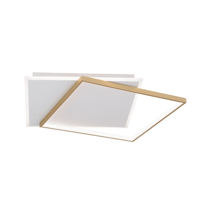 LED Dimbar taklampa EMANUEL LED/50W/230V vit/guld