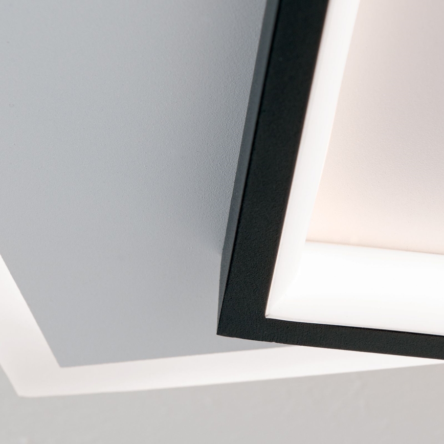 LED Dimbar taklampa EMANUEL LED/50W/230V vit/svart