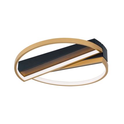 LED Dimbar taklampa OLGA LED/28W/230V guld/svart
