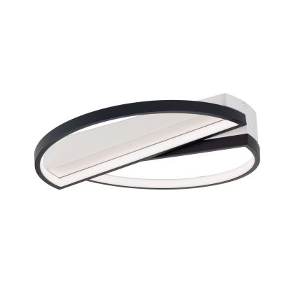 LED Dimbar taklampa OLGA LED/28W/230V svart/vit
