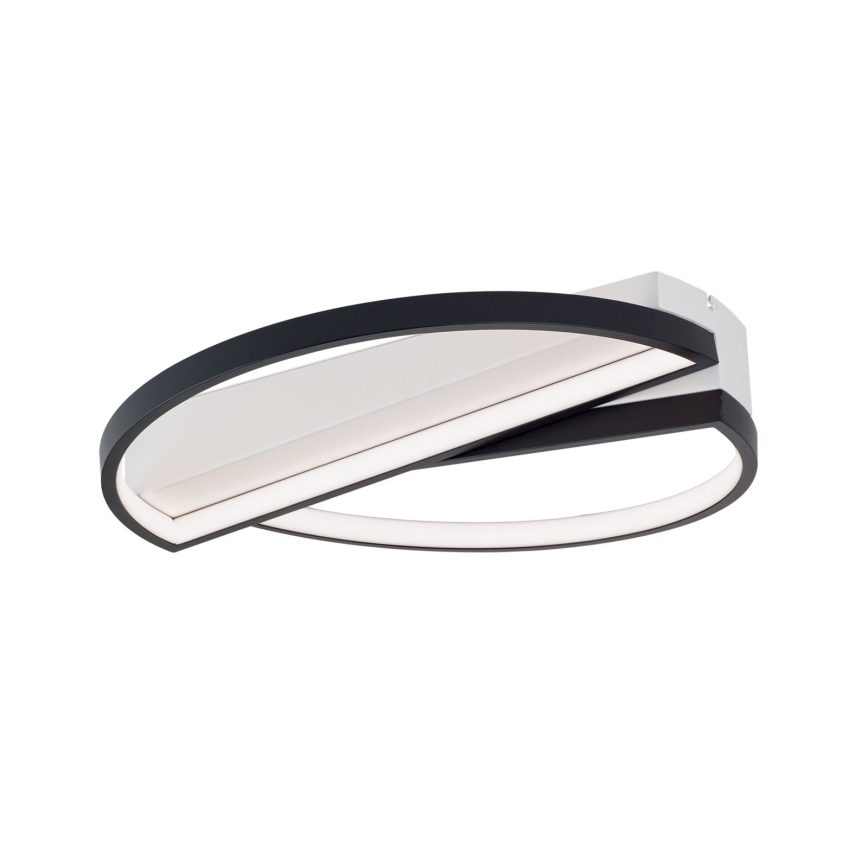 LED Dimbar taklampa OLGA LED/28W/230V svart/vit