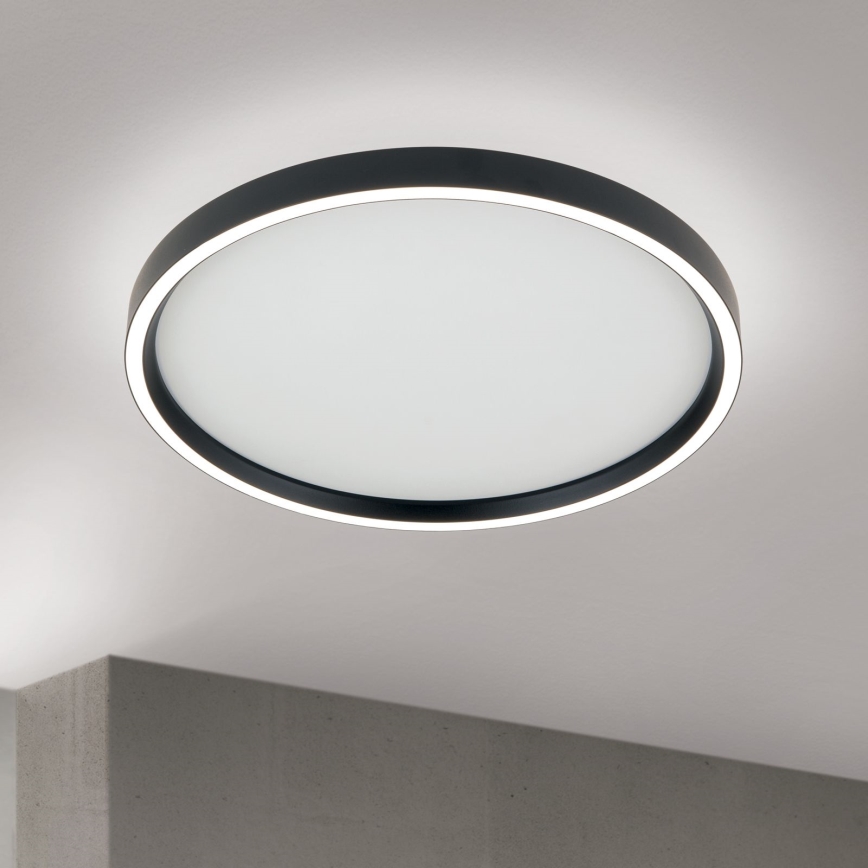 LED Dimbar taklampa MASCA LED/36W/230V 2700/3350/4000K diameter 40 cm svart