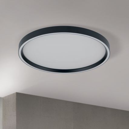 LED Dimbar taklampa MASCA LED/36W/230V 2700/3350/4000K diameter 40 cm svart
