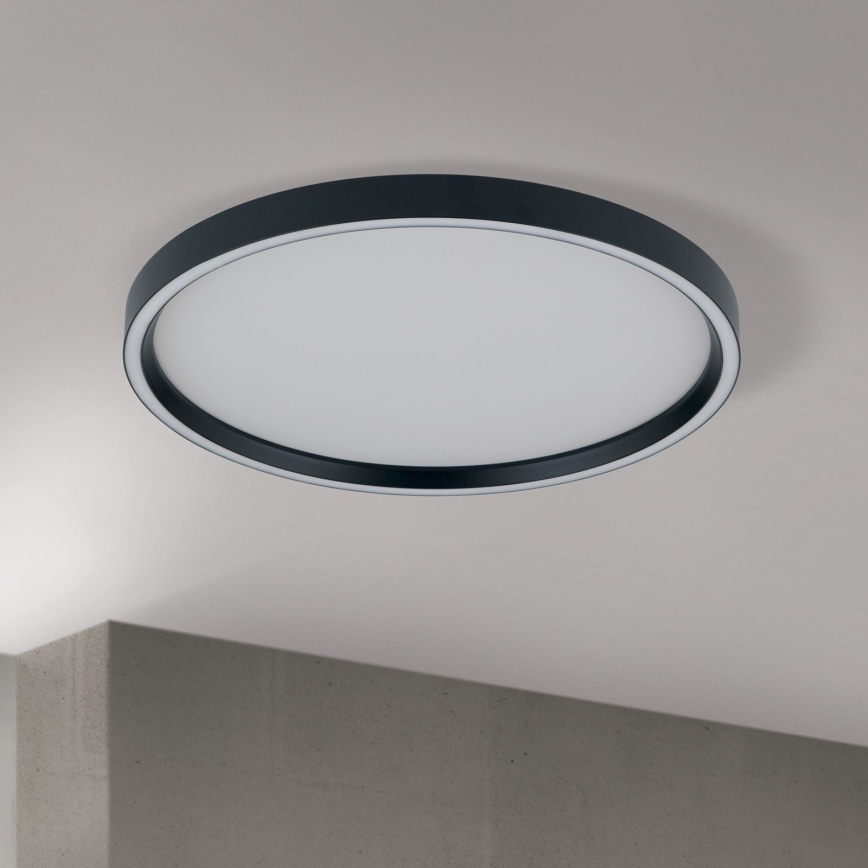 LED Dimbar taklampa MASCA LED/36W/230V 2700/3350/4000K diameter 40 cm svart