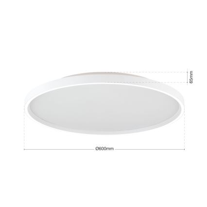 LED Dimbar taklampa MASCA LED/47W/230V 2700/3350/4000K diameter 60 cm vit