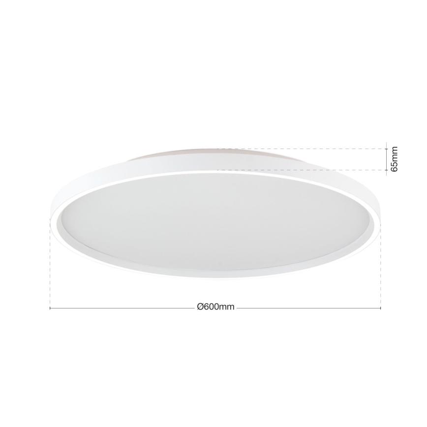 LED Dimbar taklampa MASCA LED/47W/230V 2700/3350/4000K diameter 60 cm vit