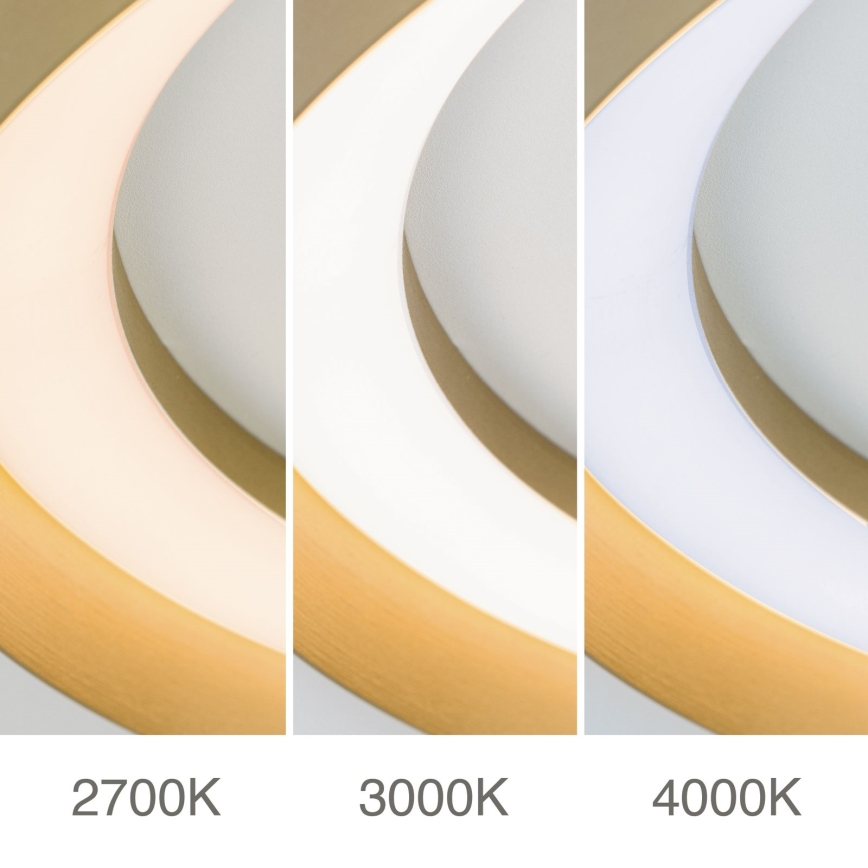 LED Dimbar taklampa MANTA LED/38W/230V 2700/3000/4000K diameter 45 cm guld