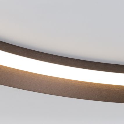 LED Dimbar taklampa MANTA LED/38W/230V 2700/3000/4000K diameter 45 cm brun